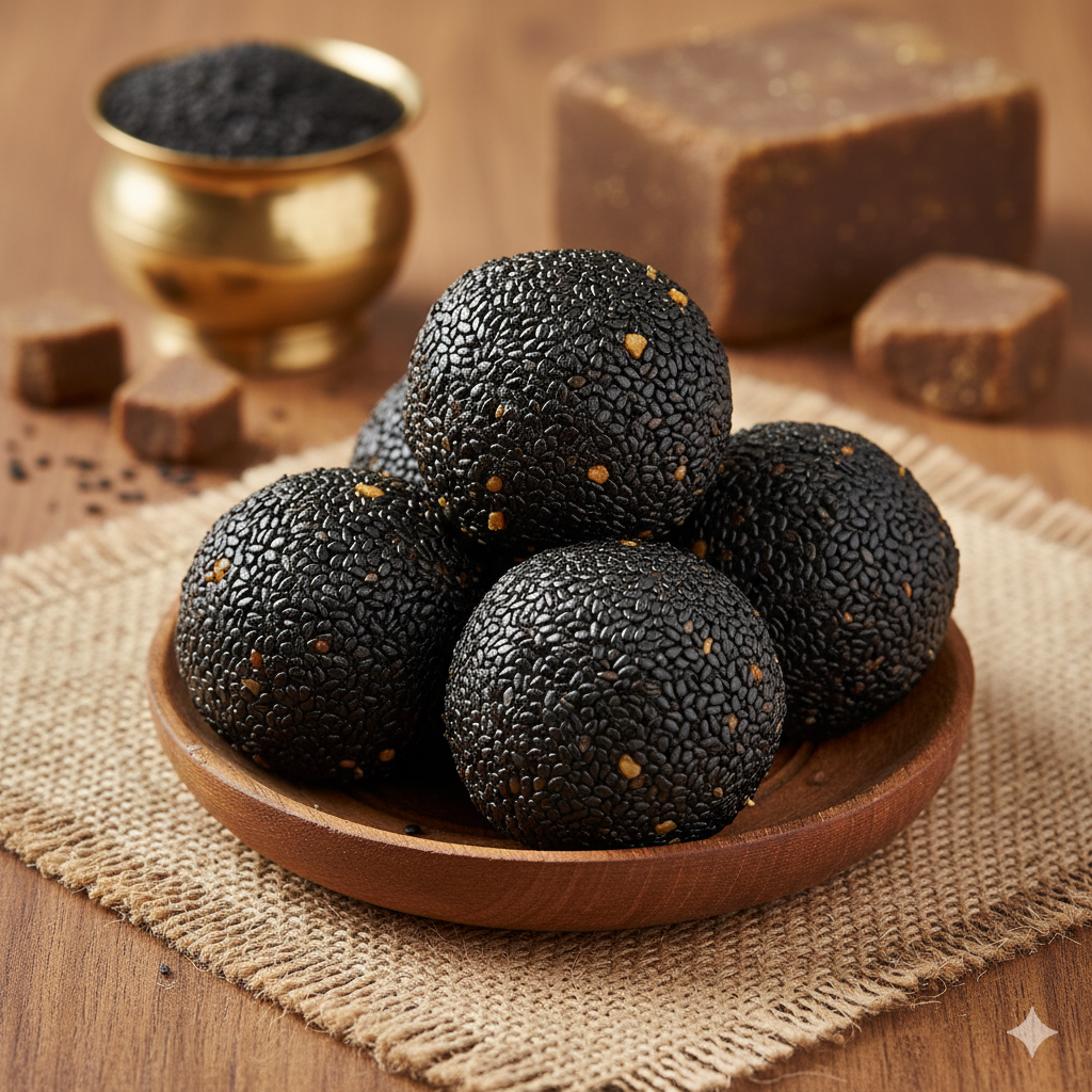 तिल के लडडू